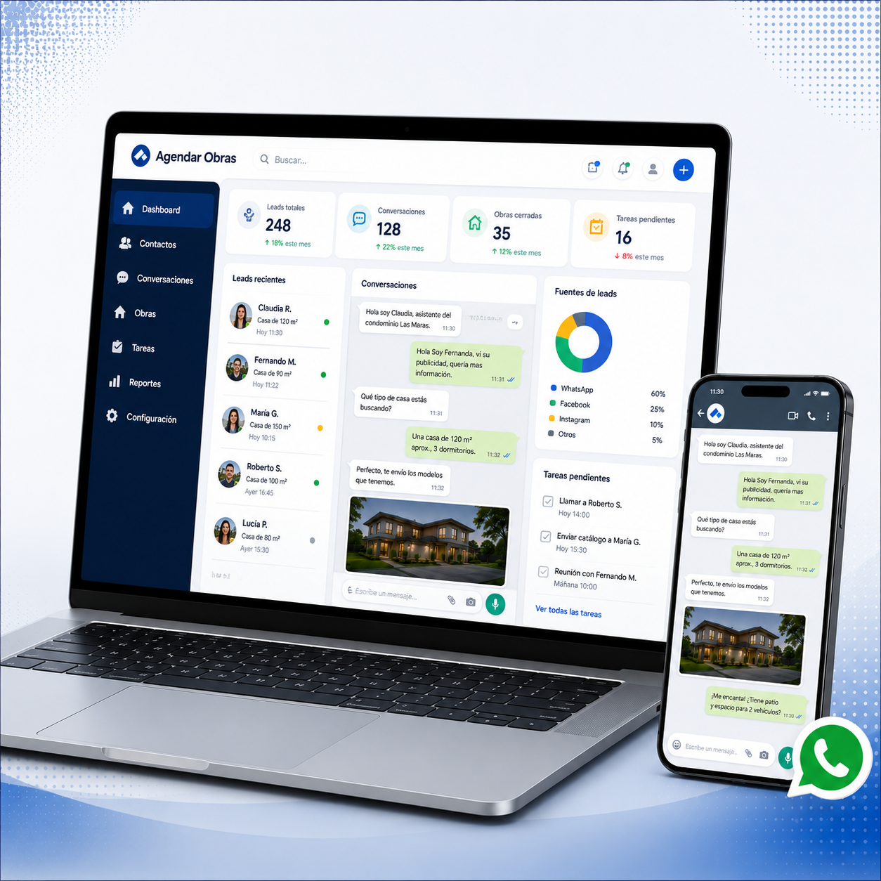 CRM Agendar Obras